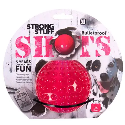 Flamingo Shots Ball ФЛАМІНГО ШОТС ШАР суперміцна іграшка для собак 9 см