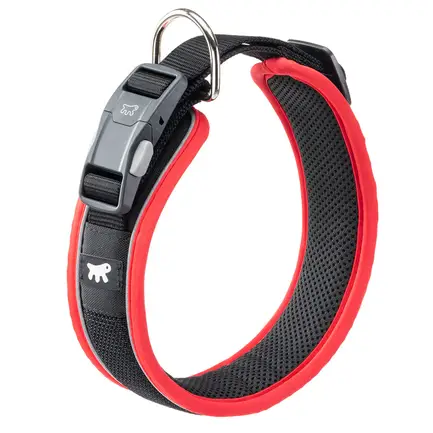 Ferplast GENIUS C25/65 RED COLLAR нейлоновий нашийник для тварин червоний