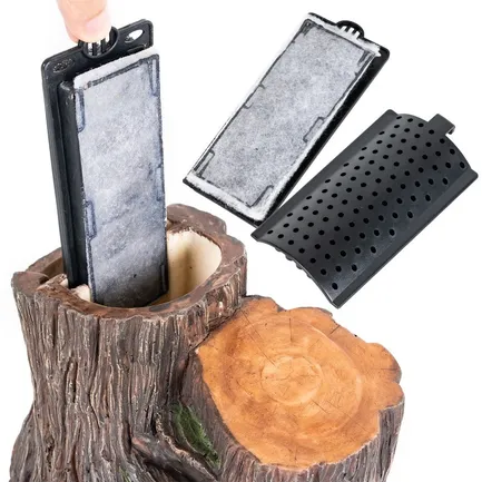 Декоративний фільтр-водоспад Repti-Zoo Turtle Filter Tree (GLB10) у формі кореня для амфібій і тераріумів до 70 літрів: додаткове фото 3