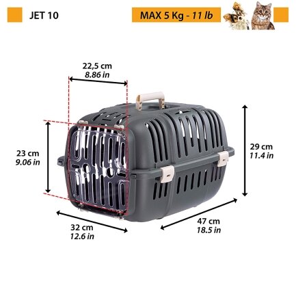 Ferplast CARRIER JET 10 TRASPORTINO PAL BOX — Фото 1