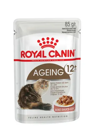 Вологий корм Royal Canin AGEING+12 для котів всіх порід 85 г