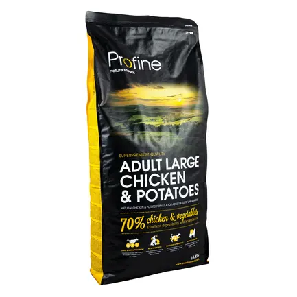 Сухий корм Profine Adult Large для дорослих собак великих порід, з куркою та картоплею, 15 кг: додаткове фото 5