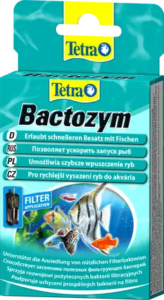 Засіб Tetra Bactozym для стабілізації біологічної рівноваги в акваріумі, 10 капсул на 1000 л — Фото 2