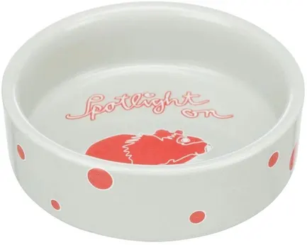 Керамічна миска для гризунів Trixie Ceramic Bowl 90мл/8см
