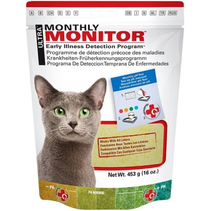 Litter Pearls МАНЗЛІ МОНІТОР (MonthlyMonitor) індикатор рН сечі котів 0,453 кг