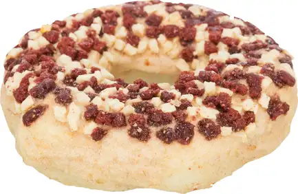 Ласощі Trixie Donuts для собак, набір з різних смаків, натуральна шкіра 10 см, 3 шт*100 г: додаткове фото 5