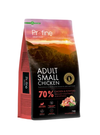 Корм сухий Profine Small Chicken and Potatoes для дорослих собак дрібних порід, з куркою та картоплею, 7 кг