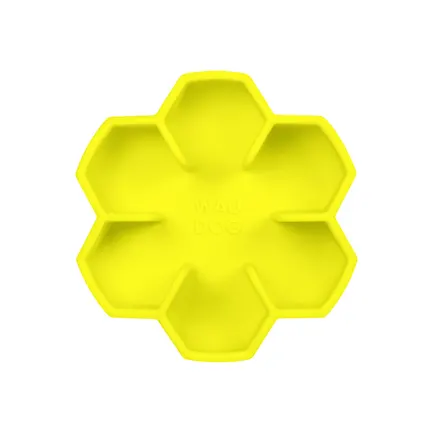 Миска для повільного харчування WAUDOG Silicone, 450 мл, жовтий: додаткове фото 3