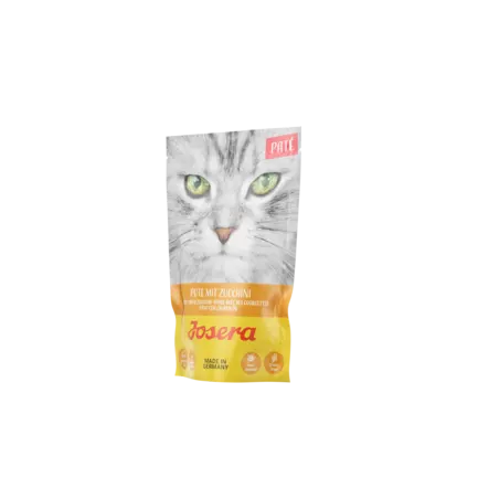 Вологий корм для котів Josera паштет індичка з цукіні 16x85g