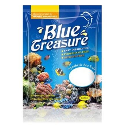 Рифова сіль Blue Treasure для L.P.S. коралів, 3.35 кг