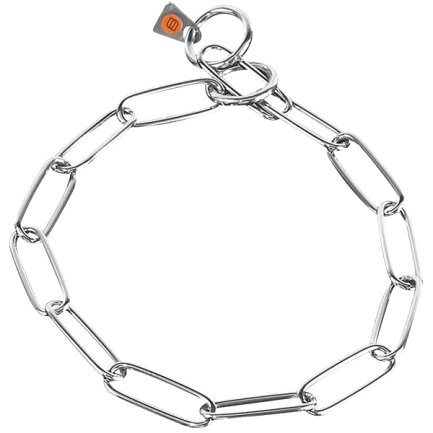 Sprenger Collar Long Link СПРЕНГЕР НАШИЙНИК для собак, довга ланка 3мм, нержавіюча сталь 3 мм, 46 см