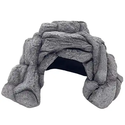 Декорація кутове укриття Hobby Rocky Corner Shelter 19×17,5×13,5 см для тераріуму та акваріума (36506)