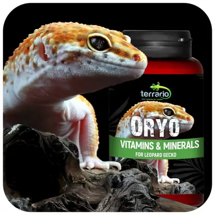 Вітаміни для леопардових геконів Terrario ORYO for Leopard Gecko 150г: додаткове фото 3