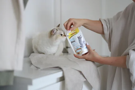 Вітамінізовані ласощі для котів GimCat MilkBits з молоком, 40 г: додаткове фото 4