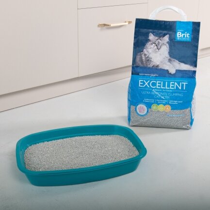 Наповнювач для котячого туалету Brit Fresh Excellent бентонітовий, 10 кг — Фото 5