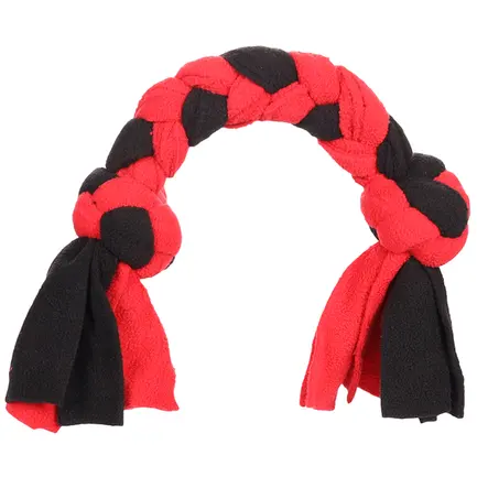 Flamingo Womas Fleece Bone With Rope ФЛАМІНГО ВОМАШ МОТУЗЯНА КІСТКА З ВУЗЛАМИ іграшка для собак L