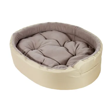 Лежак Оксфорд фліс №3 50x60 беж, Lucky Pet