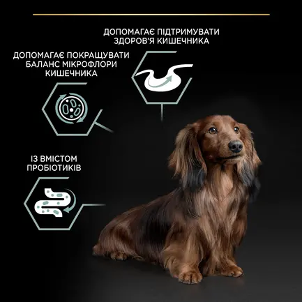 Сухий корм PRO PLAN Small&Mini Adult 1+ Sensitive Digestion для дорослих собак дрібних порід з чутливим травленням з ягням 3 кг: додаткове фото 7