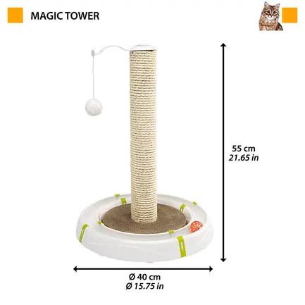 Ferplast MAGIC TOWER Іграшка-трек для котів: додаткове фото 2