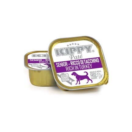 KIPPY вологий корм для зрілих собак - паштет з індичкою 150гр