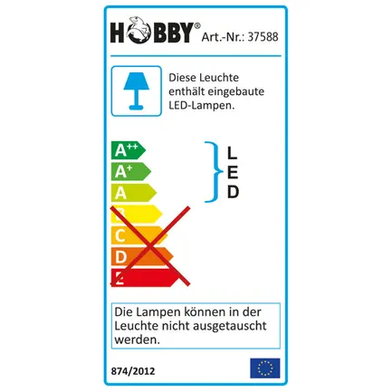 Лампа LED для тераріумів Hobby Power + Heat LED 18 W (37588): додаткове фото 6