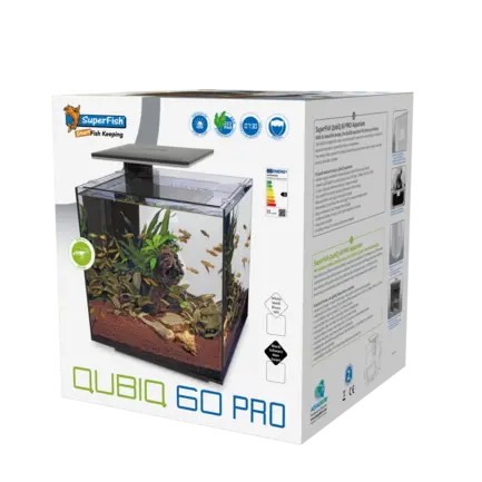 Акваріумний набір SuperFish QubiQ 60 LED Black (A4050905): додаткове фото 2
