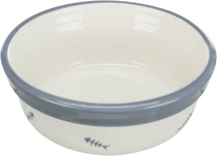 Миска Trixie Eat on Feet для котів, подвійна на металевій підставці, керамічна, 12 см, 2х300 мл: додаткове фото 3