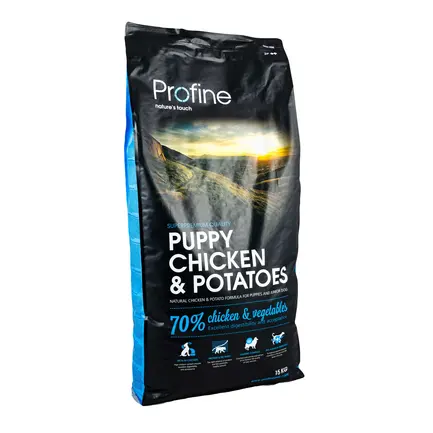 Сухий корм Profine Puppy для цуценят та юніорів всіх порід, з куркою та картоплею, 15 кг: додаткове фото 2