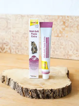Паста GimCat Every Day Malt-Soft Paste Extra для котів, виведення шерсті зі шлунку, 200 г: додаткове фото 5