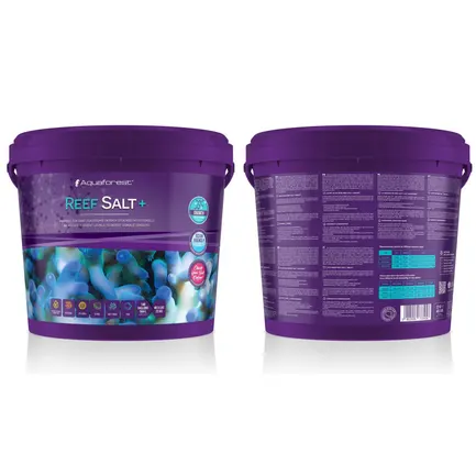 Сіль морська для SPS та LPS коралів Aquaforest Reef Salt Plus 22 кг з підвищеним Ca, Mg та KH: додаткове фото 3