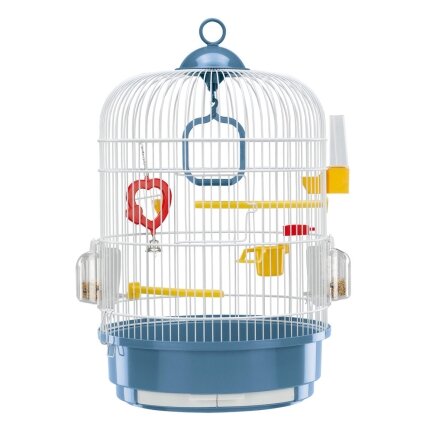 Ferplast CAGE REGINA WHITE-BLUE Клітка для папуг