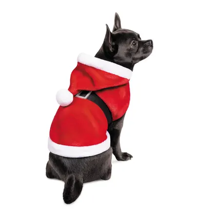 Попона Pet Fashion «Santa» для собак, розмір M, червона: додаткове фото 4