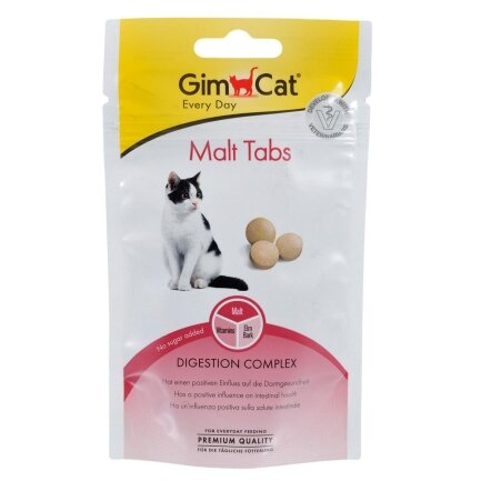 Вітаміни GimCat Every Day Malt Tabs для котів, 40 г