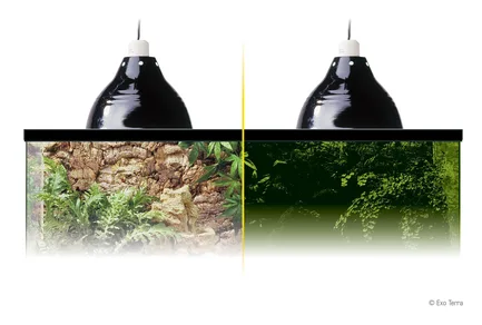 Плафон Exo Terra Glow Light для ламп обігріву в тераріум, метал, 14 см: додаткове фото 2