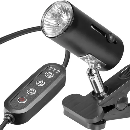 Світильник з затискної ручкою і таймером Terrario ReptiSun Time Control 200W: додаткове фото 8