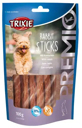 Ласощі Trixie Premio Rabbit Sticks для собак, кролик, 100 г