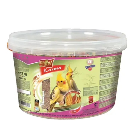 Корм Vitapol повнораціонний, для німф, 3 л