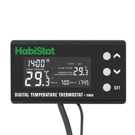 HABISTAT DIGITAL TEMPERATURE THERMOSTAT TIMER 600 WATT (R3100240) цифровий термостат температури