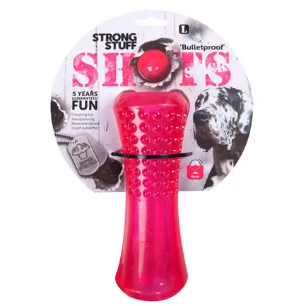 Flamingo Shots Stick ФЛАМІНГО ШОТС АПОРТ суперміцна іграшка для собак d 8х20 см