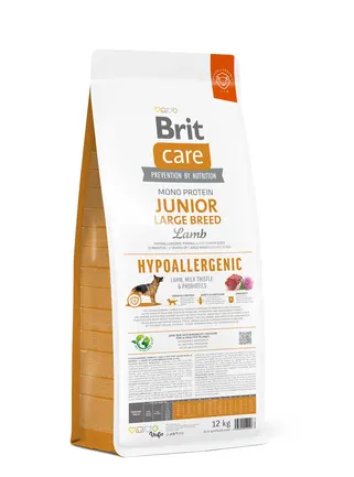 Сухий корм Brit Care Dog Hypoallergenic Junior Large Breed для молодих собак великих порід, гіпоалергенний з ягням, 12 кг: додаткове фото 3