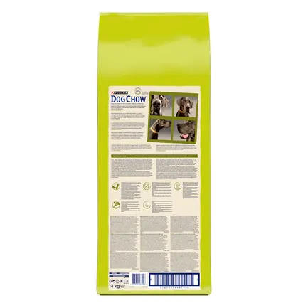 Сухий корм DOG CHOW Large Breed Adult 2+ для дорослих собак великих порід з індичкою 14 кг: додаткове фото 3