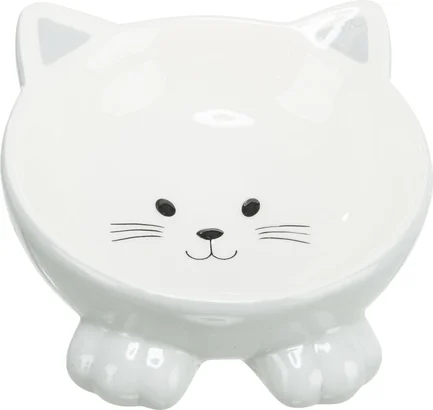 Миска Trixie Котик для котів, ергономічна, керамічна, 14 см, 150 мл: додаткове фото 2