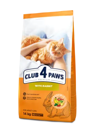 С4Р Premium сух кролик коти 14,0 кг