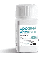 Апоквель 3,6 мг, фл. 20 таб