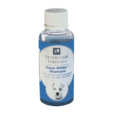 Veterinary Formula Snow White Shampoo ВЕТЕРИНАРНА ФОРМУЛА БІЛОСНІЖНО БІЛИЙ шампунь для собак і котів зі світлою шерстю 0,045 л