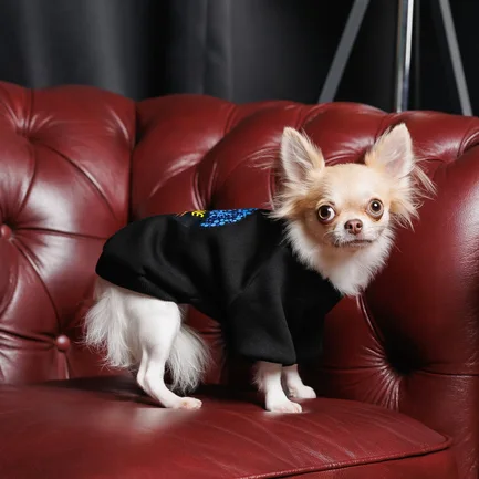 Толстовка Pet Fashion Ukraine для собак, розмір XS, чорна: додаткове фото 3