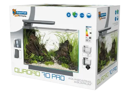 Акваріумний набір SuperFish Quadro 70 Pro White (A4052220): додаткове фото 2