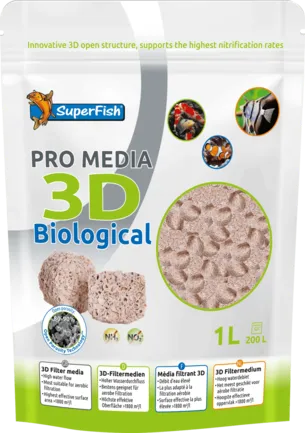 Наповнювач для фільтра SUPERFISH 3D MEDIA 1000 ML (A8040650)