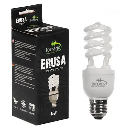 Люмінесцентна лампа Terrario Erusa Tropical UVB 5.0 13W (TR-ERUSA-5.0-13W)