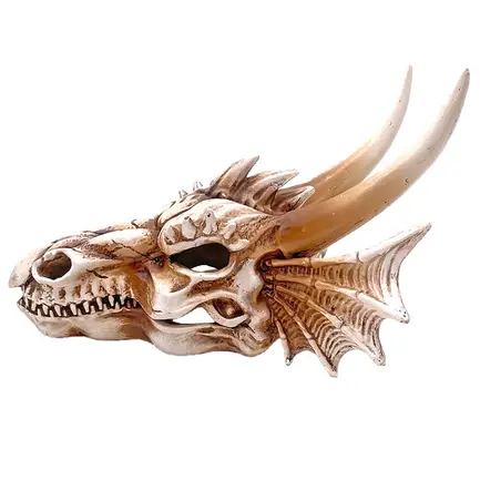 Декорація череп дракона Hobby Dragon Skull M 19,5×14,5×13,5 см для акваріума і тераріума (32075): додаткове фото 2